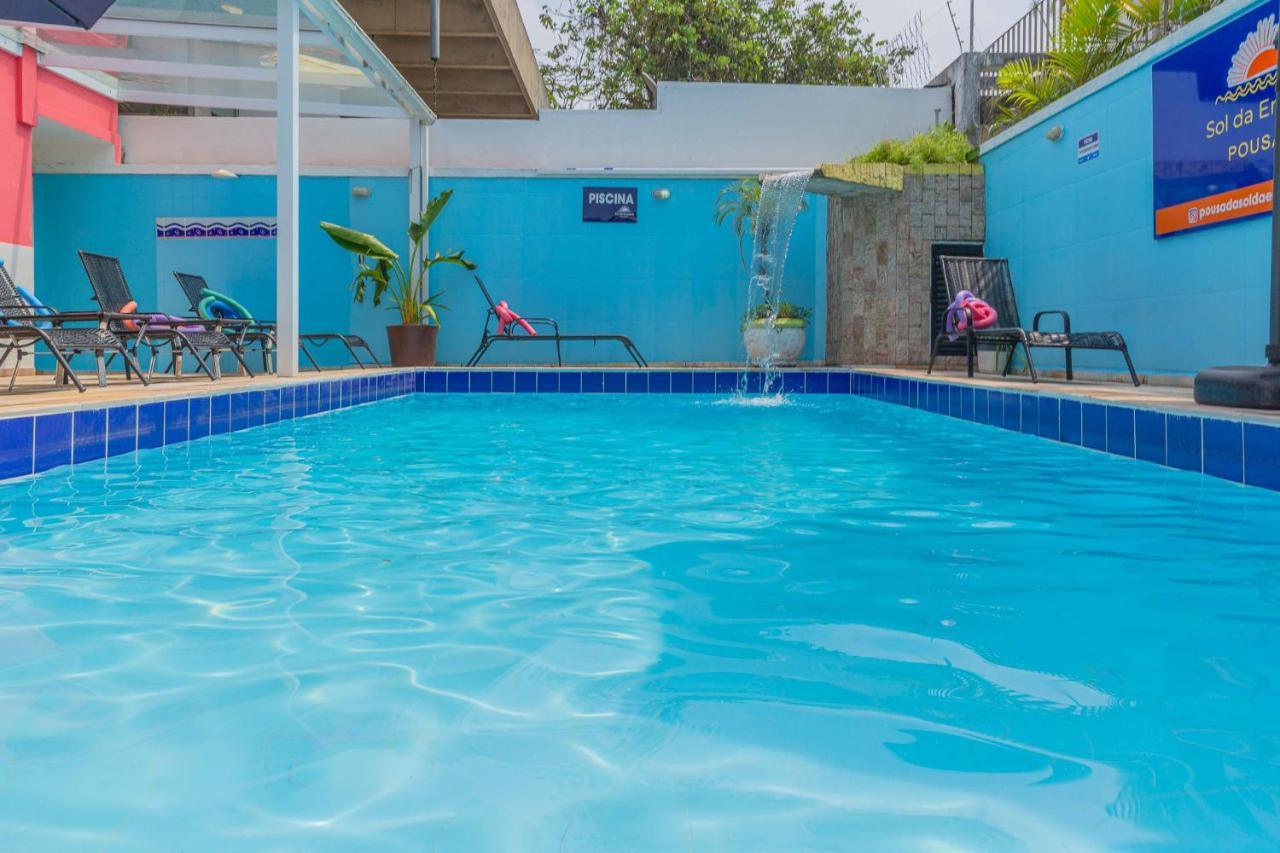 Pousada Sol Da Enseada Guaruja Inn - Piscina Aquecida Екстер'єр фото